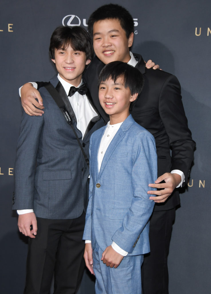 Forrest Wheeler, Ian Chen and Hudson Yang, 2019 Unforgettable Gala ...